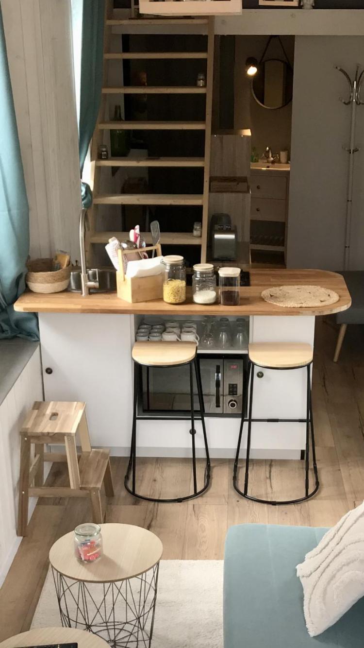 Lumineux Studio Sous Les Toits De 멍똥 외부 사진